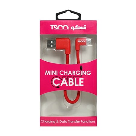 کابل تبدیل USB به microUSB تسکو TSCO TC 59N طول 0.2 متر