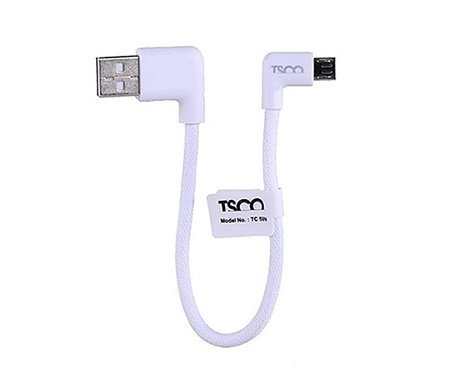 کابل تبدیل USB به microUSB تسکو TSCO TC 59N طول 0.2 متر