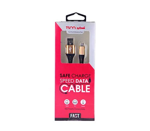کابل تبدیل USB به microUSB تسکو TSCO TC 98 طول 1 متر