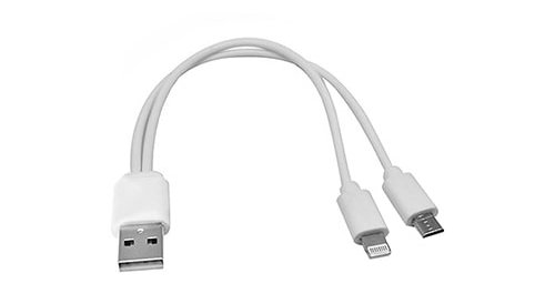 کابل تبدیل USB به Lightning و microUSB تسکو TSCO TC A28