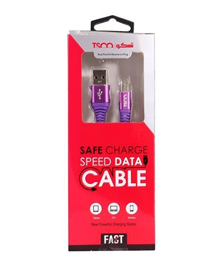 کابل تبدیل USB به microUSB تسکو TSCO TC-A31 طول یک متر