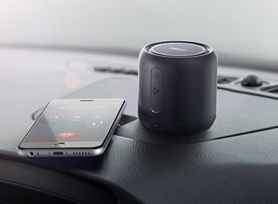 طراحی اسپیکر بلوتوث بی سیم انکر A3101 SoundCore Mini
