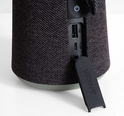 طراحی اسپیکر بلوتوث بی سیم انکر Flare Plus SoundCore