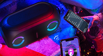 طراحی اسپیکر بلوتوث بی سیم انکر Rave Mini AD9-1348