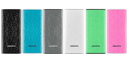 پاوربانک ای دیتا ADATA P10000 با ظرفیت 10000 میلی آمپر