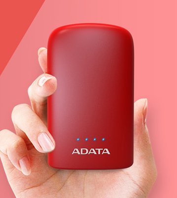 پاوربانک ای دیتا ADATA P10050V با ظرفیت 10050 میلی آمپر