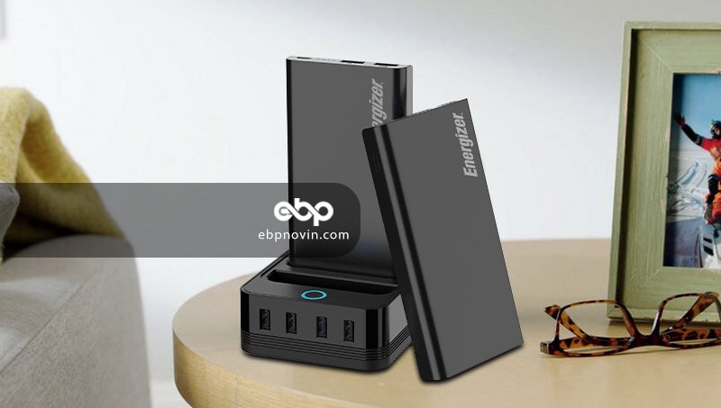 شارژ باتری پاوربانک به صورت وایرلس از طریق پایه شارژ
