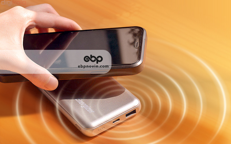 پاوربانک انرجایزر Energizer QE10007PQ با ظرفیت 10000 میلی آمپر