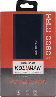 پاوربانک کلومن Koluman KP-120 با ظرفیت 10800 میلی آمپر