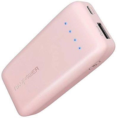 پاوربانک راوپاور RAVPower RP-PB060 با ظرفیت 6700 میلی آمپر