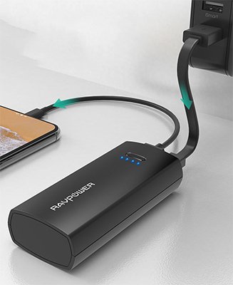 پاوربانک راوپاور RAVPower RP-PB070 با ظرفیت 5200 میلی آمپر