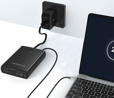 پاوربانک راوپاور RAVPower RP-PB071 با ظرفیت 10400 میلی آمپر
