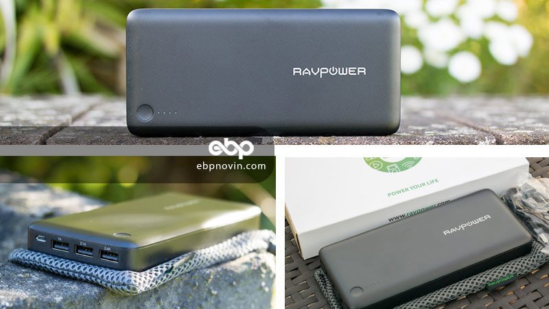 پاوربانک راوپاور RAVPower RP-PB41 با ظرفیت 26800 میلی آمپر