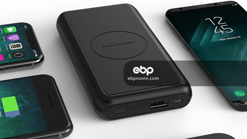 پاوربانک راوپاور RAVpower RP-PB080 با ظرفیت 10400 میلی آمپر
