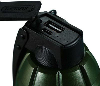 مشخصات و امکانات شارژر همراه ریمکس Grenade RPL-28