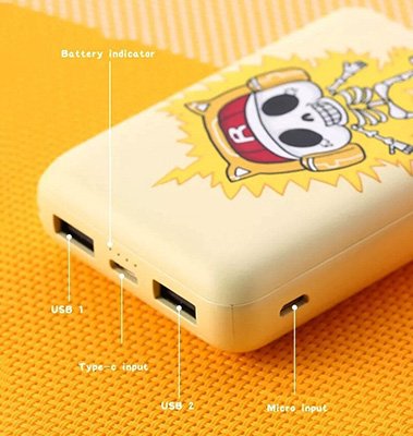 پاوربانک ریمکس Remax RPP-117 طرح Skull با ظرفیت 10000 میلی آمپر