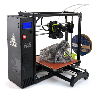 معرفی پرینتر سه بعدی LulzBot TAZ 6