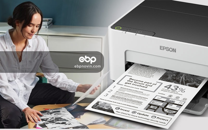 پرینتر جوهر افشان تک کاره اپسون Epson EcoTank ET-M1100