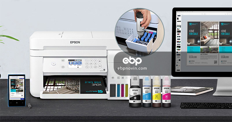 پرینتر جوهر افشان سه کاره اپسون Epson ET-3760