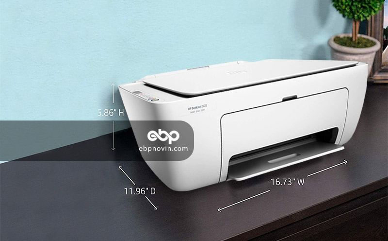 پرینتر جوهر افشان سه کاره اچ پی HP 2622 Wireless