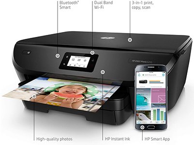 قابلیت ها و مشخصات فنی پرینتر سه کاره اچ پی ENVY Photo 6230