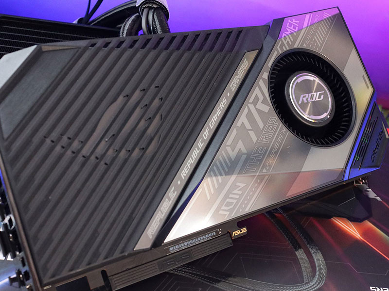 اجرای بازی های AAA با کارت گرافیک ROG STRIX Radeon RX 6800 XT 16GB LC OC ایسوس!
