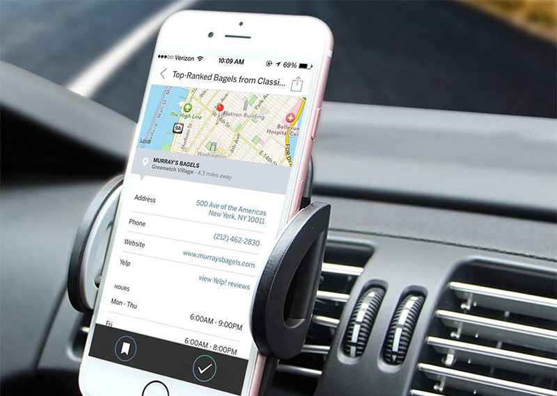 پایه نگهدارنده Beam Electronics Universal Car Vent Mount – قابلیت چرخش