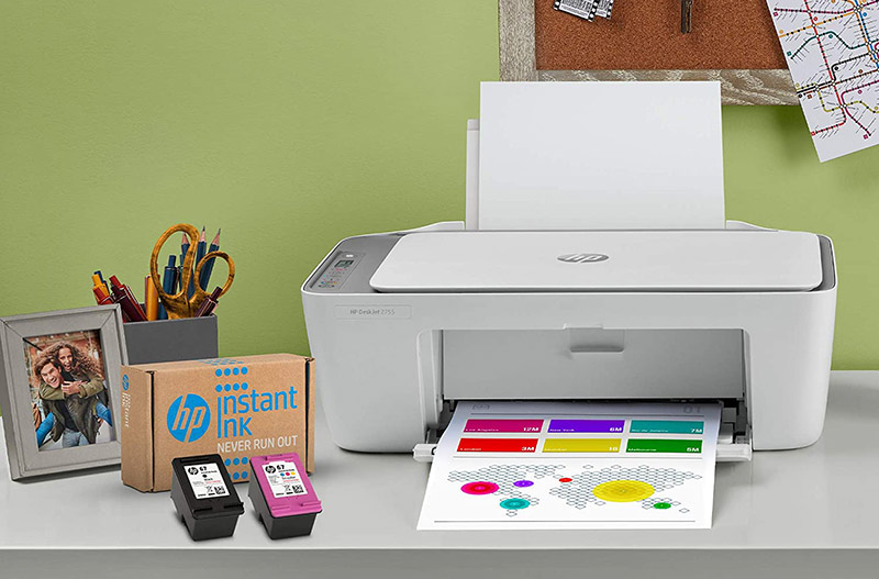 پرینتر HP DeskJet 2755 – سازگار با الکسا