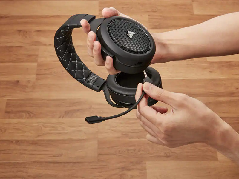طراحی ارگونومیک هدست گیمینگ Corsair HS70 PRO WIRELESS!
