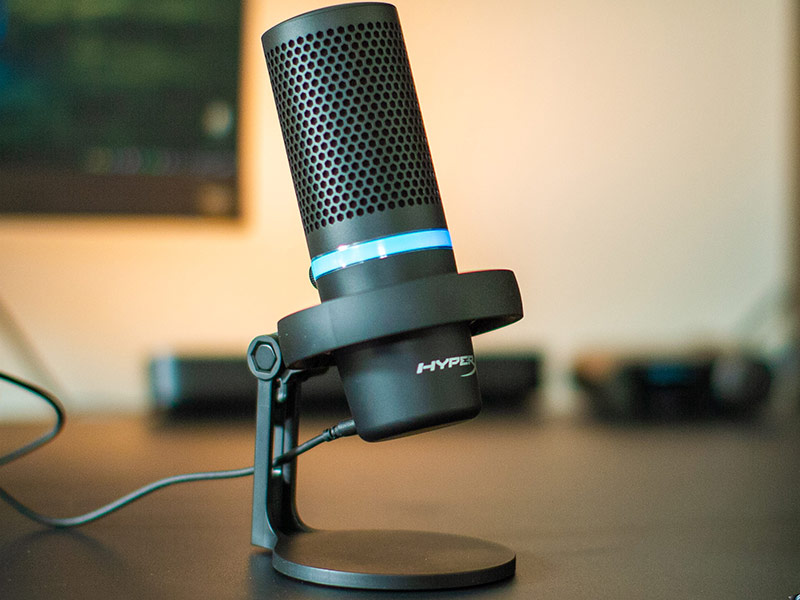 برند HyperX میکروفون DuoCast را با نورپردازی RGB برای استریمرها عرضه کرد