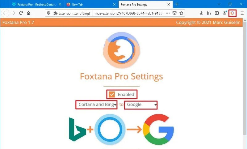 مراحل نصب افزونه Foxtana Pro