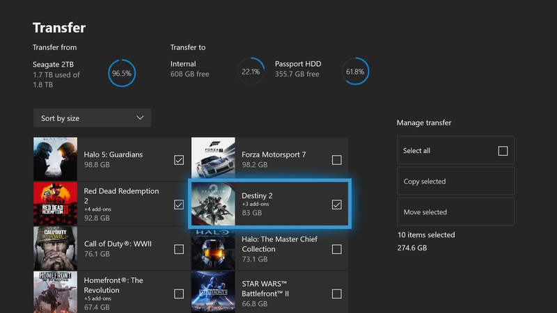 چگونه بازی های Xbox One را به هارد اکسترنال انتقال دهیم؟