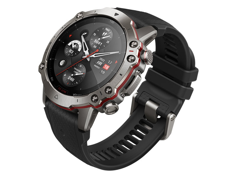 ساعت هوشمند ضد ضربه امیزفیت Falcon به GPS دو بانده مجهز است