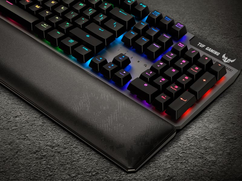 کیبورد گیمینگ ایسوس TUF Gaming K7، جذاب و جان سخت!