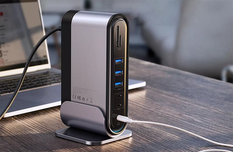 داک Baseus 16-in-1 USB-C – یک داک ایستاده با کیفیت