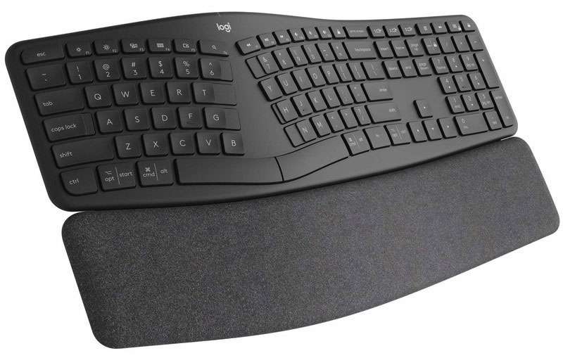 کیبورد Logitech Ergo K860 – طراحی کاملاً ارگونومیک