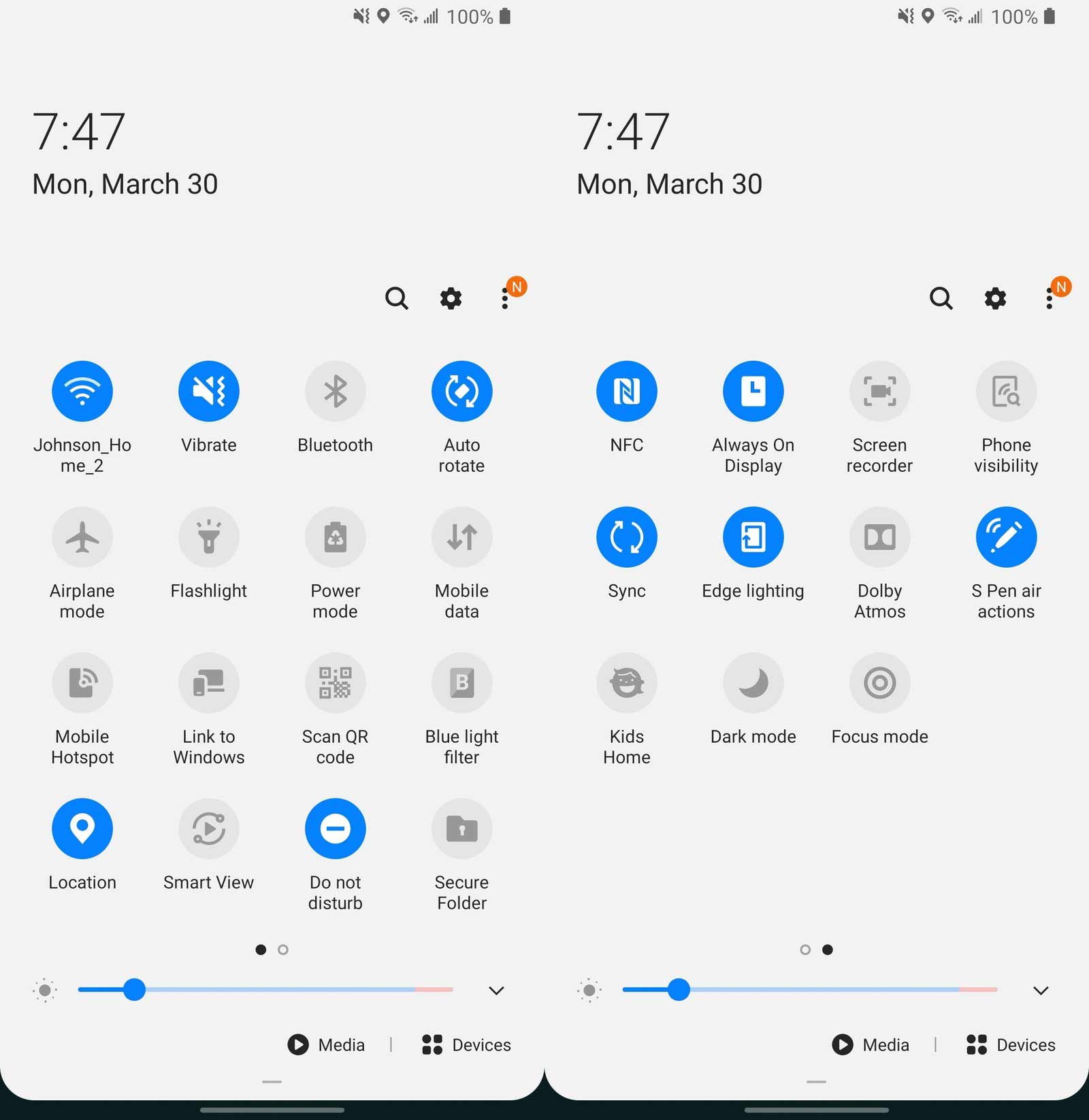 آموزش تصویری فعال کردن حالت dark mode در گوشی های گلکسی سامسونگ