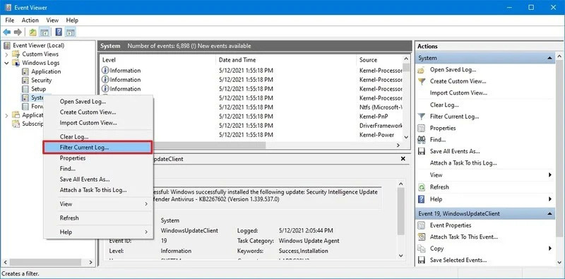 چگونه از طریق Event Viewer دلیل خاموش شدن ناگهانی کامپیوتر را متوجه شویم؟