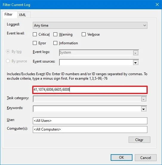 چگونه از طریق Event Viewer دلیل خاموش شدن ناگهانی کامپیوتر را متوجه شویم؟
