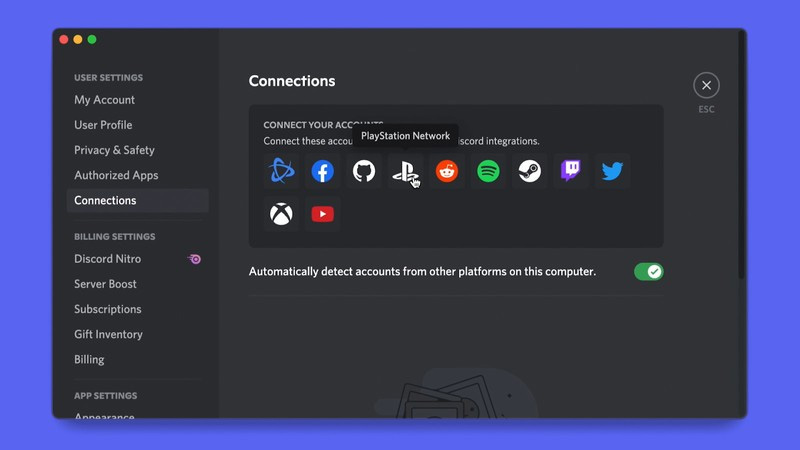 آموزش لینک کردن PlayStation Network و اکانت های Discord