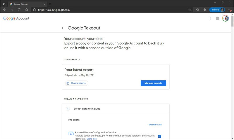 چگونه اطلاعات و فایل های ذخیره شده در Google Drive را با سرویس Takeout دانلود کنیم؟