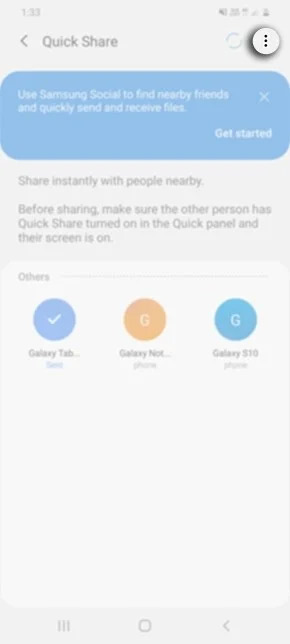 آموزش استفاده از Quick Share سامسونگ