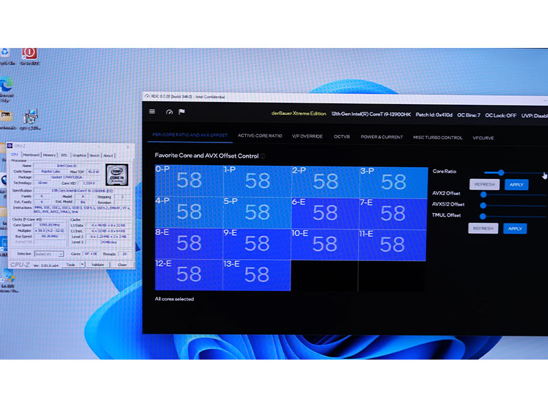 پردازنده لپ تاپی اینتل Core i9-13900HK با فرکانس 5.8 گیگاهرتز اورکلاک شد