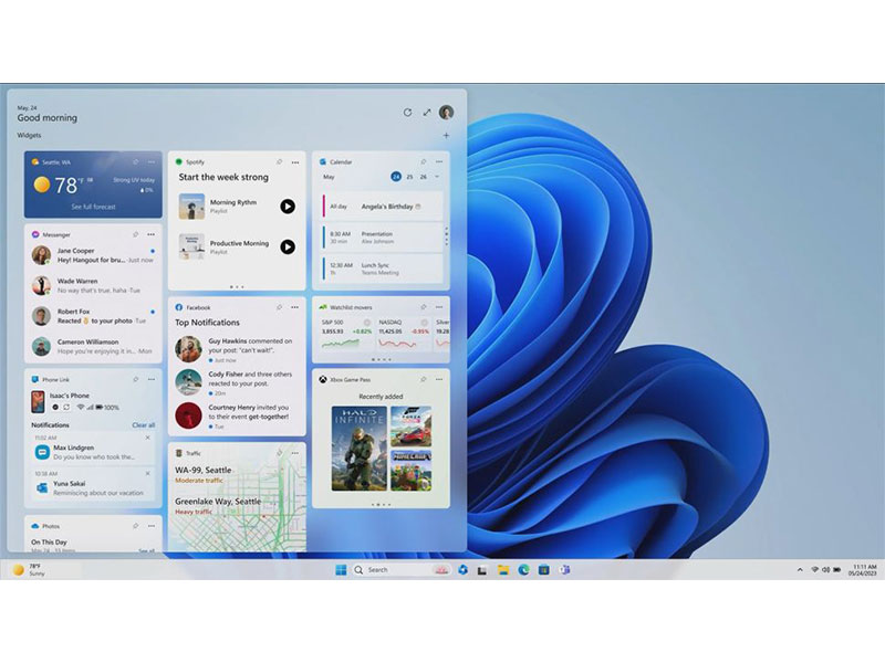 غیرفعال کردن فید خبری MSN در ویندوز 11
