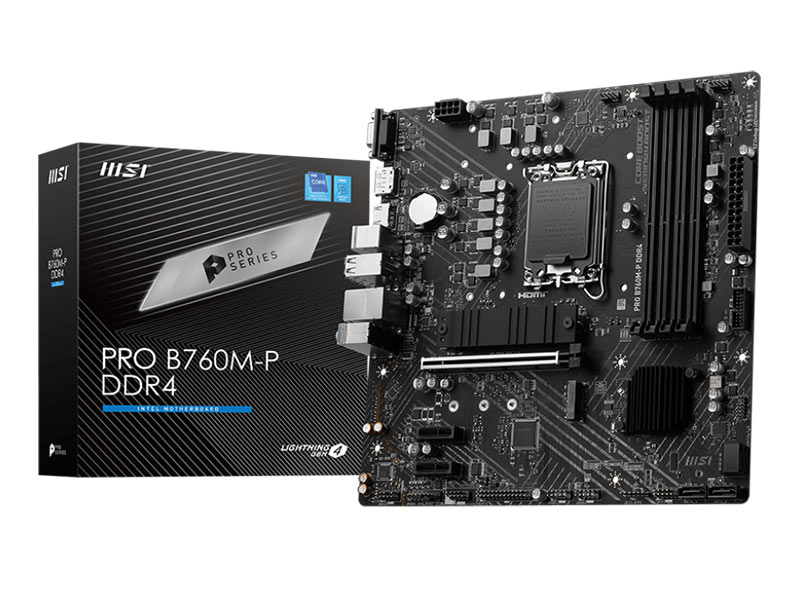 بررسی مادربرد MSI PRO B760M-P DDR4