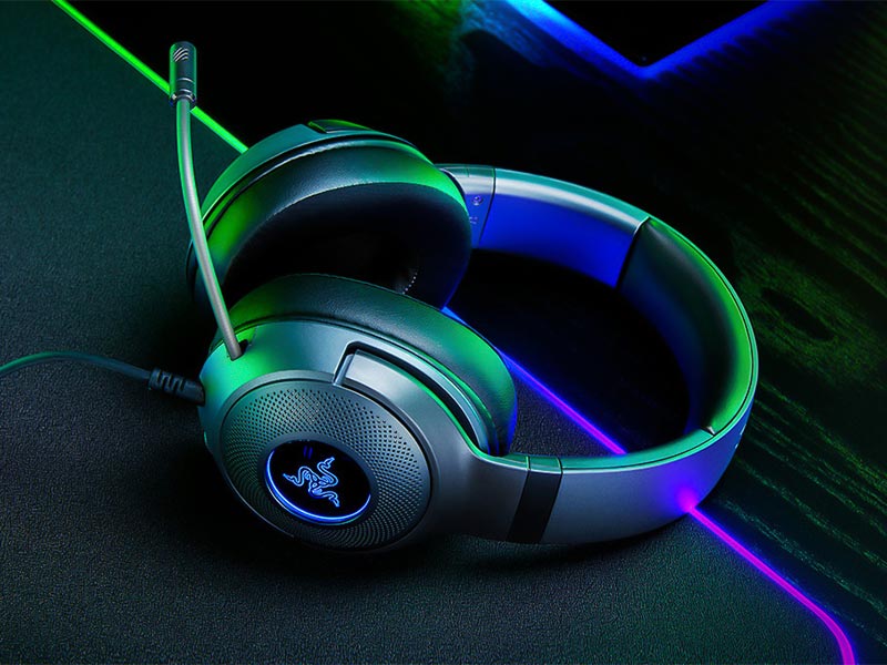 دریافت صدای بی نهایت واقعی با هدست گیمینگ Razer Kraken V3 X