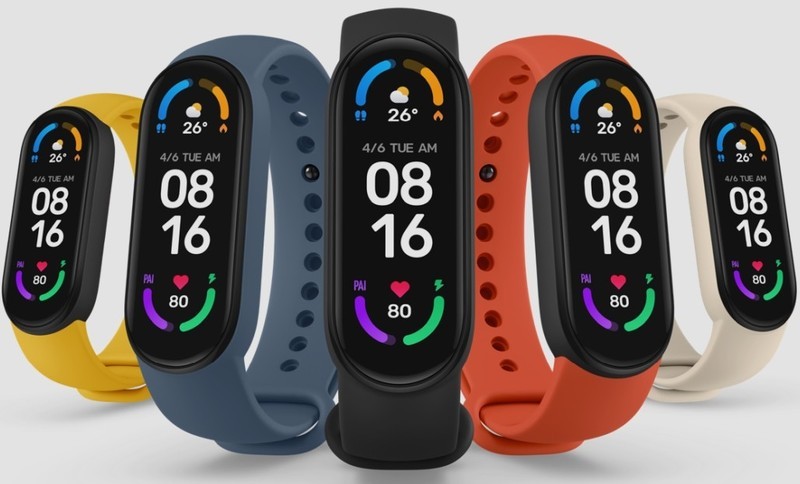 از ردیاب ورزشی جدید شیائومی Mi Smart Band 6 رونمایی شد