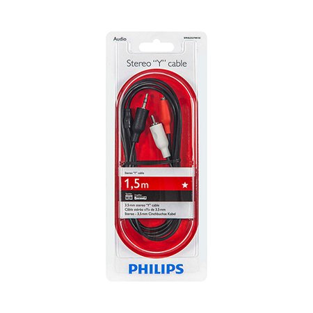 کابل تبدیل AUX به 2RCA فیلیپس Philips SWA2527 طول 1.5 متر