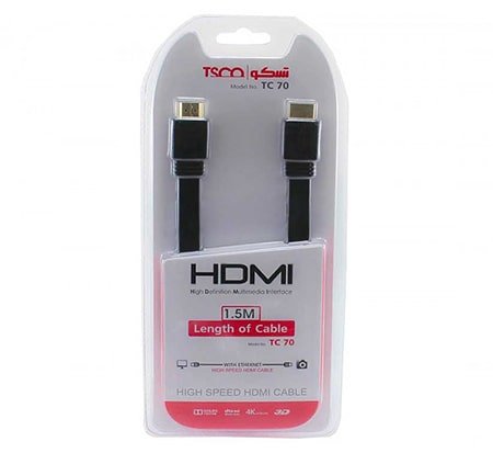 کابل HDMI تسکو TSCO TC 70 طول 1.5 متر