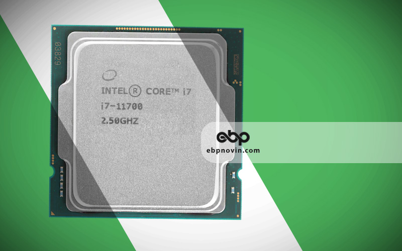 طراحی و ساخت CPU Intel Core i7-11700 Box